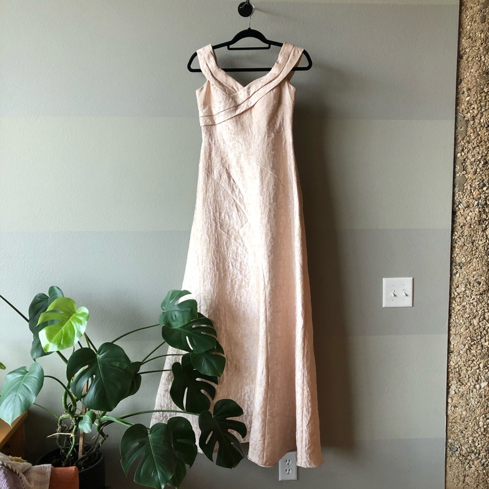 Floor length Aidan Mattox dress